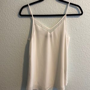 White dressy tank
